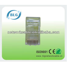 Plaqué or Fu, 3u, 15u, 30u, 50u RJ45 8p8c connector